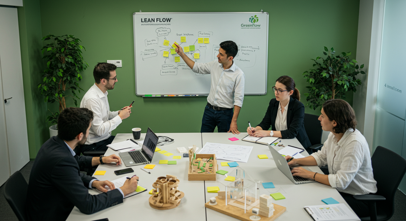 Formation certifiée Greenflow en lean management pour performance durable